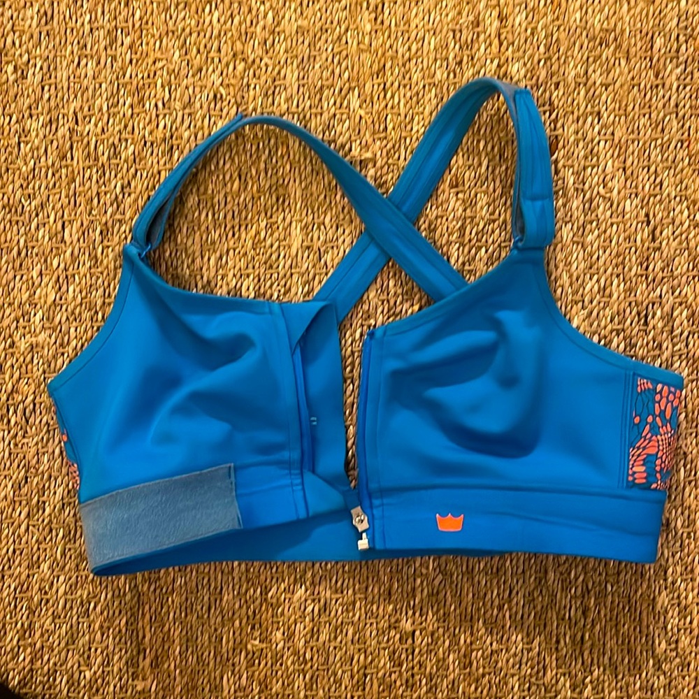 SHEFIT - Flex Sports Bra - Luxe - Blue - Medium Impact